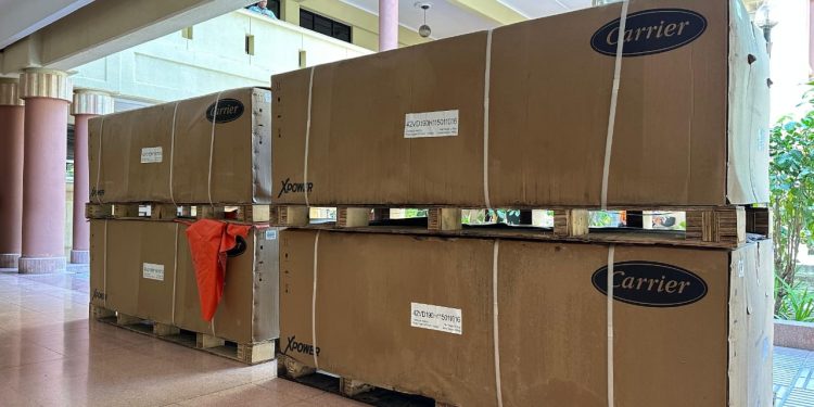 Palacio de Justicia de Santiago recibe moderno sistema de climatización para mejorar condiciones laborales y atención al usuario