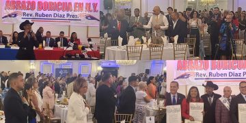 Reverendo Díaz efectúa tradicional «Abrazo Boricua en NY»; asisten cientos dominicanos