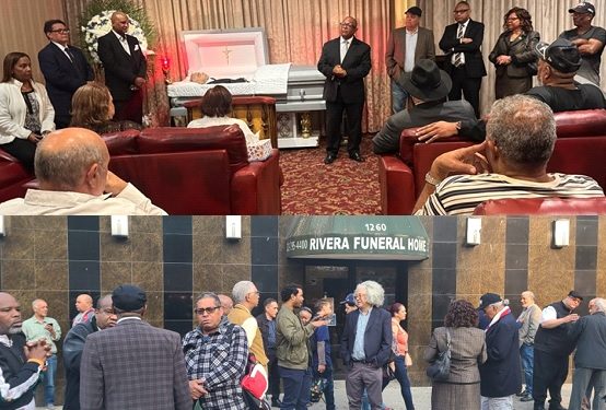 Comunidad dominicana expresa dolor y pesar en funeraria velaron periodista Cruz Tejada