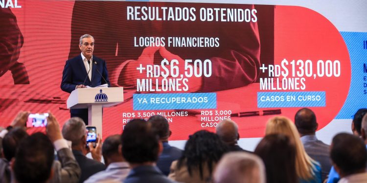 Abinader refuerza lucha contra la corrupción con recuperación histórica de fondos públicos