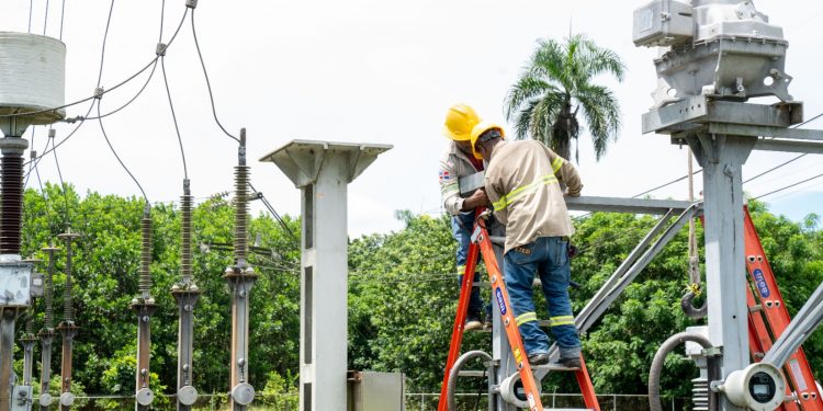 ETED anuncia mantenimiento programado en línea eléctrica Haina–Herrera este jueves