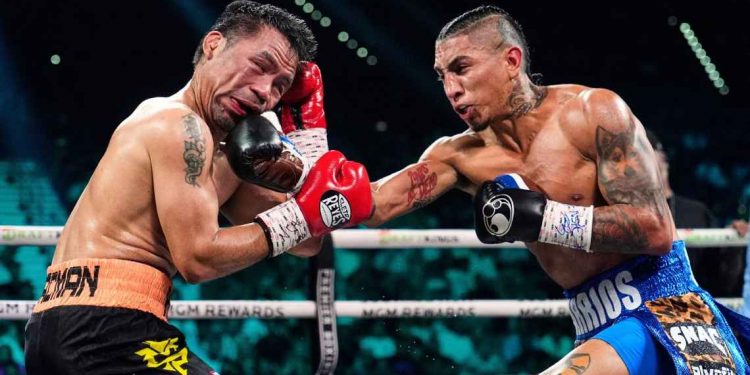 Pacquiao roza la gloria a los 46 y pide revancha tras polémico empate con Mario Barrios