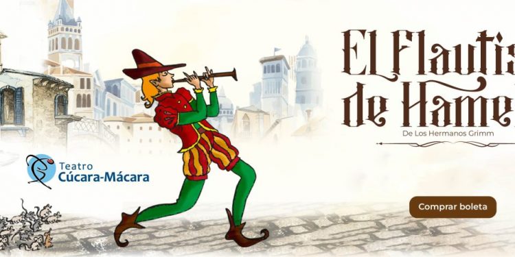 El clásico “El flautista de Hamelín” regresa a escena con una versión única de Basilio Nova