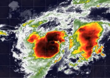 Tormenta tropical Fernand avanza hacia el norte cerca de Bermudas