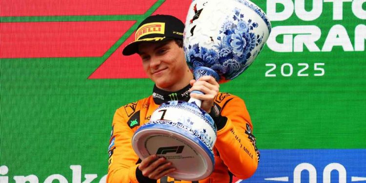 Oscar Piastri triunfa en Zandvoort y se afianza como líder del campeonato