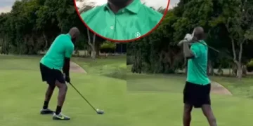 LeBron James cambia la cancha por el golf en RD