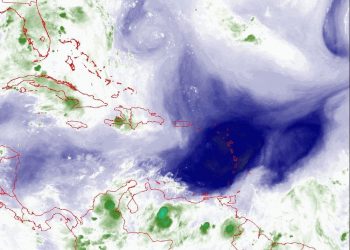 Indomet alerta por lluvias, tormentas eléctricas y ráfagas de viento en gran parte del país