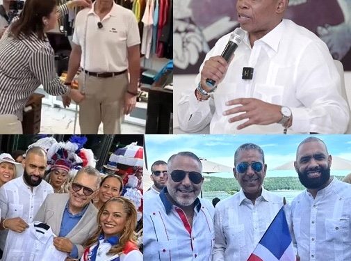 Personalidades NY visten «chacabanas» de la tienda de capital dominicano «Johan Hernández Atelier»