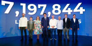 Turismo dominicano logra cifras récord con más de 7.1 millones de visitantes hasta julio