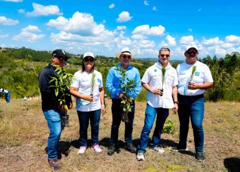 Grupo Popular impulsa reforestación en la Cordillera Central junto al Plan Sierra