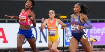 Marileidy Paulino inicia con fuerza en Tokio y clasifica a semifinales de los 400 metros