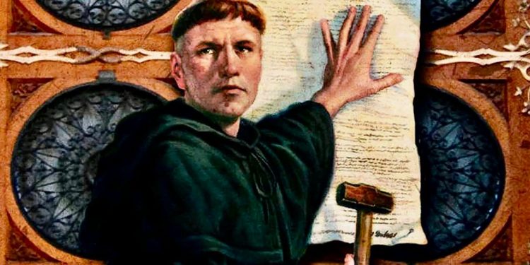 ¿La iglesia en manos de Lutero?