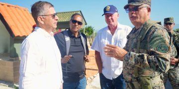 Ministro de Defensa supervisa seguridad en la frontera dominico–haitiana