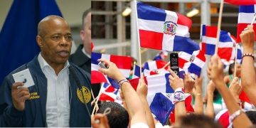 Dominicanos agradecen alcalde Adams envío mil policías para seguridad residentes El Bronx