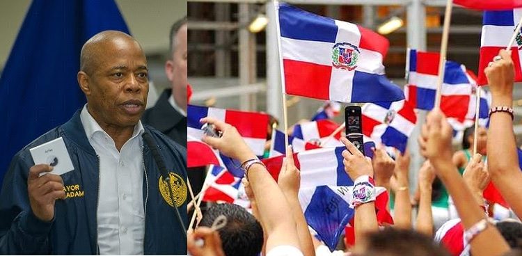 Dominicanos agradecen alcalde Adams envío mil policías para seguridad residentes El Bronx