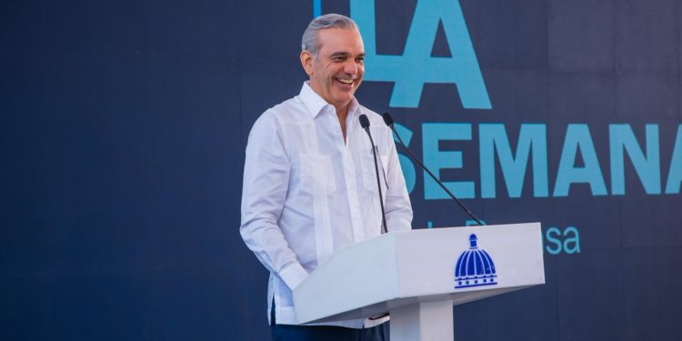 Abinader resalta avances en saneamiento del Arroyo Gurabo, con un 80% de ejecución