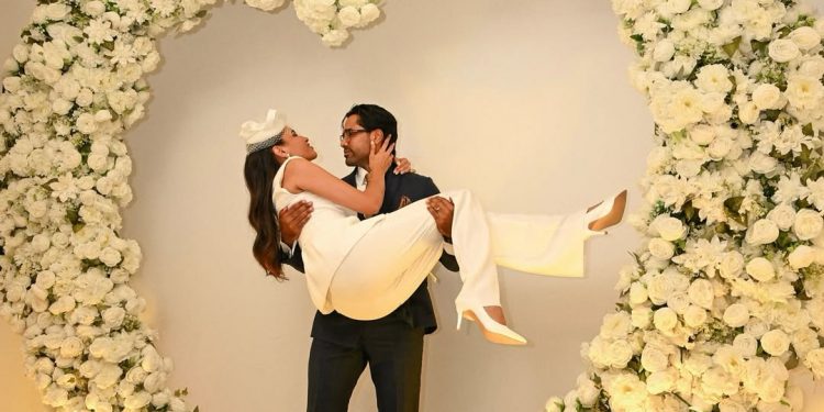 Yarissa Rodríguez se casa con Derwin Jiménez tras casi tres años de noviazgo
