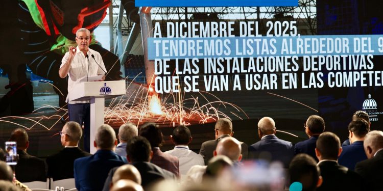 Abinader promete unos Juegos Centroamericanos y del Caribe 2026 “sin precedentes” en la historia del deporte regional