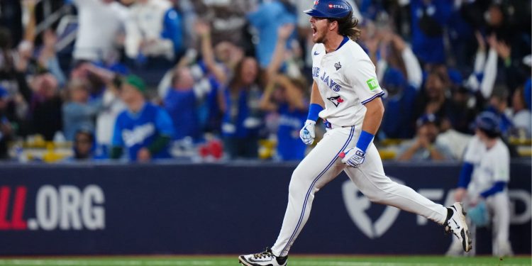 Toronto arrasa con poder histórico: Addison Barger y Alejandro Kirk brillan en paliza a los Dodgers en el Juego 1 de la Serie Mundial