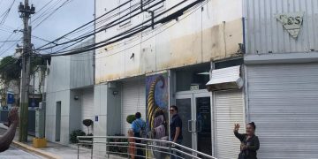 Banreservas restablece operaciones en su oficina de Salcedo tras desplome parcial de fachada