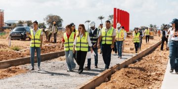 Carolina Mejía refuerza su compromiso con el embellecimiento urbano del Distrito Nacional