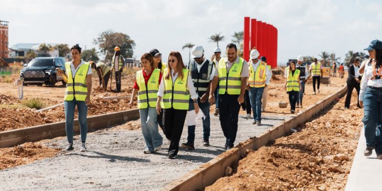 Carolina Mejía refuerza su compromiso con el embellecimiento urbano del Distrito Nacional