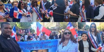 Cientos asisten al «Desfile Religioso Mariano» en Manhattan dedicado al Papa León XlV