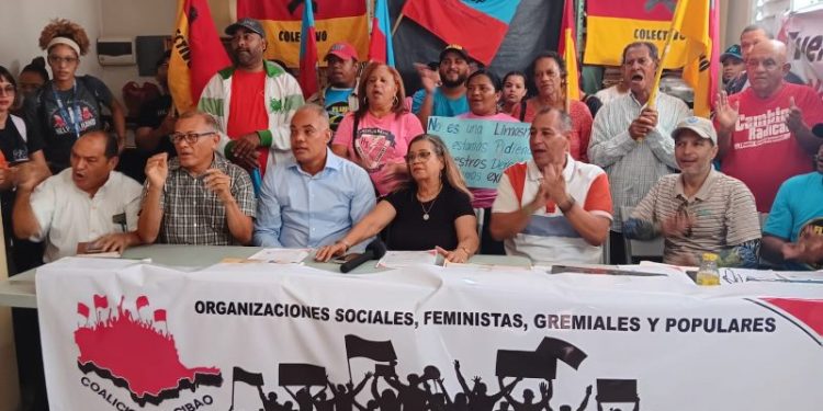 Dirigentes populares del Cibao suspenden huelga por efectos de la tormenta Melissa