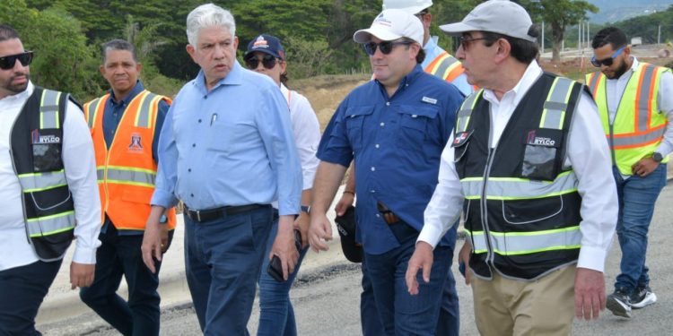 Gobierno acelera avances en las circunvalaciones de Navarrete y Moca para fortalecer la conectividad del Cibao