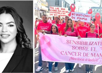 Ana María Lecler lidera jornada histórica por la prevención del cáncer de mama en Santiago Oeste