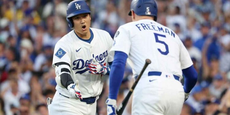 Shohei Ohtani y Freddie Freeman protagonizan un histórico Juego 3 de la Serie Mundial