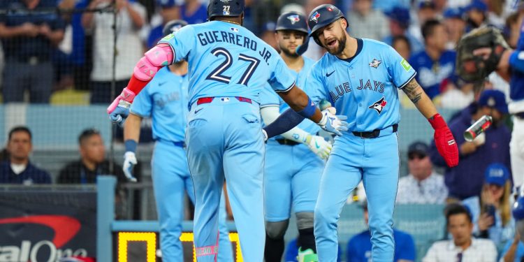 Vladimir Guerrero Jr. impulsa a los Blue Jays a empatar la Serie Mundial con jonrón histórico ante Ohtani