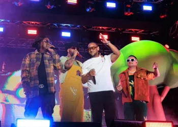 Wisin y Jowell & Randy hacen vibrar Santo Domingo con una noche de reguetón y nostalgia en la Feria Ganadera