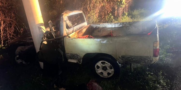 Fatal accidente en la Autopista Joaquín Balaguer enluta a Villa González