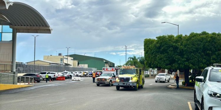 Aeropuerto del Cibao demuestra eficiencia y preparación en simulacro nacional de evacuación por terremoto