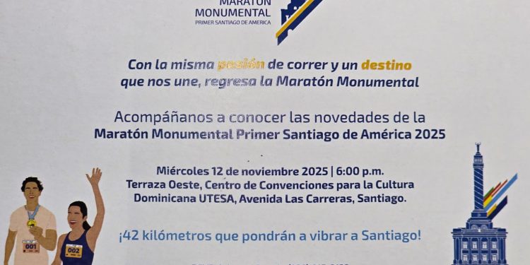Santiago se prepara para hacer historia con el Maratón Monumental 2025