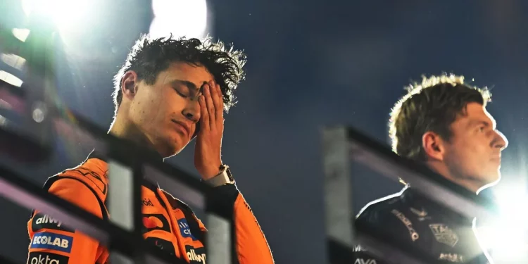 Descalificación sorpresiva de Norris y Piastri cambia el guión del GP de Las Vegas 2025