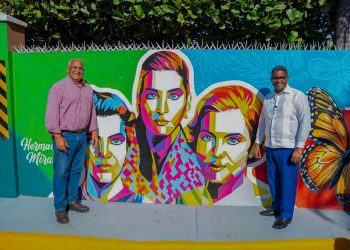Propeep impulsa el arte comunitario en Villa Tapia con murales dedicados a las Hermanas Mirabal