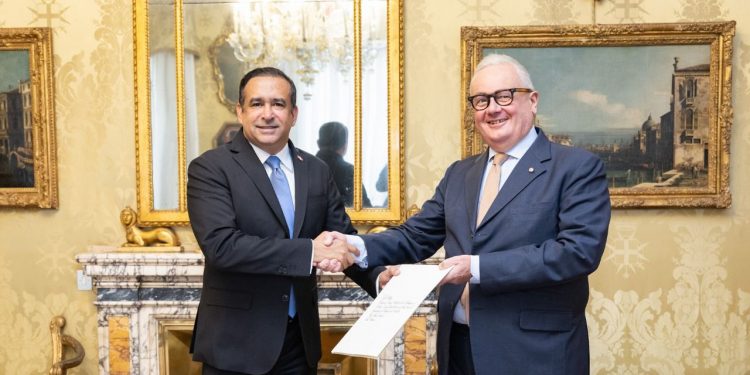 Embajador Víctor Suárez Díaz fortalece relaciones entre República Dominicana y la Orden de Malta