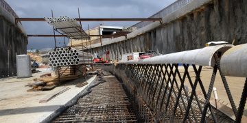 Cierre temporal en la Luperón por construcción del nuevo paso a desnivel en Plaza de la Bandera