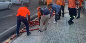 Daños a bienes públicos en Santiago: irresponsabilidad ciudadana afecta infraestructuras pagadas con los impuestos de todos