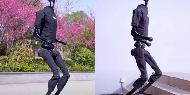 Robot humanoide chino establece récord mundial tras caminar más de 100 kilómetros