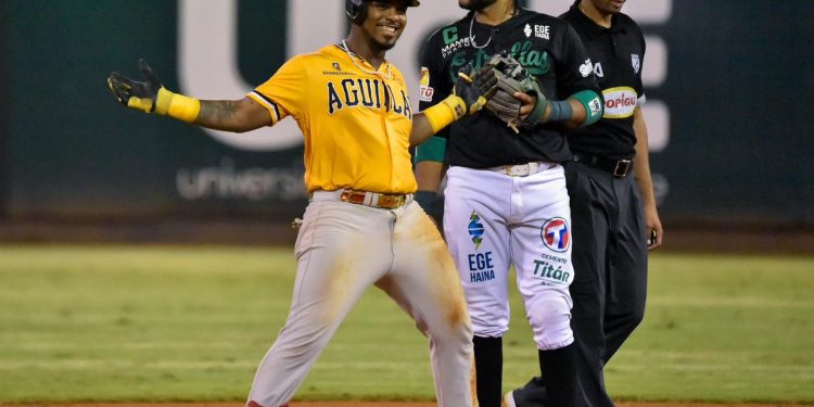 Águilas dominan en San Pedro, Toros rugen ante el Licey y Leones escalan posiciones