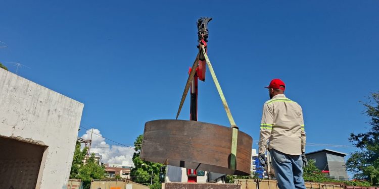 CORAASAN mantiene labores intensivas para restablecer línea de aducción en Sabana Iglesia