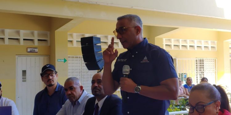 Infraestructura Escolar Cibao Norte inicia reparación estructural del centro Rafaela Jiminian de Cruz