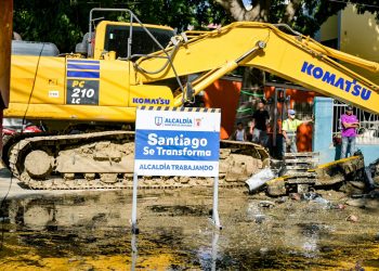 Alcaldía de Santiago ejecuta operativo de saneamiento en la cañada de Rafey