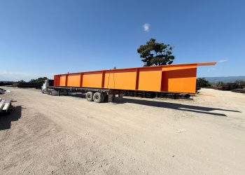 Obras Públicas impulsa avance del elevado en Navarrete con traslado de vigas