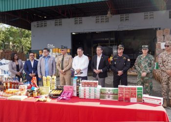 Gobierno refuerza lucha contra el contrabando con destrucción masiva de productos ilegales en República Dominicana