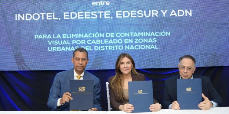 Distrito Nacional inicia plan integral para eliminar cableado en desuso y recuperar el espacio urbano