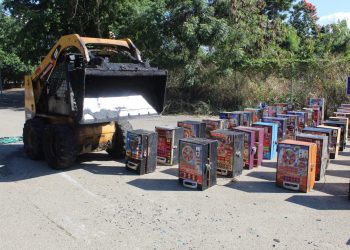 Fiscalía de Santiago intensifica operativos y elimina tragamonedas ilegales en sectores populares